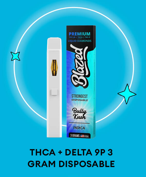 THCA + Delta 9P 3 Gram Disposable