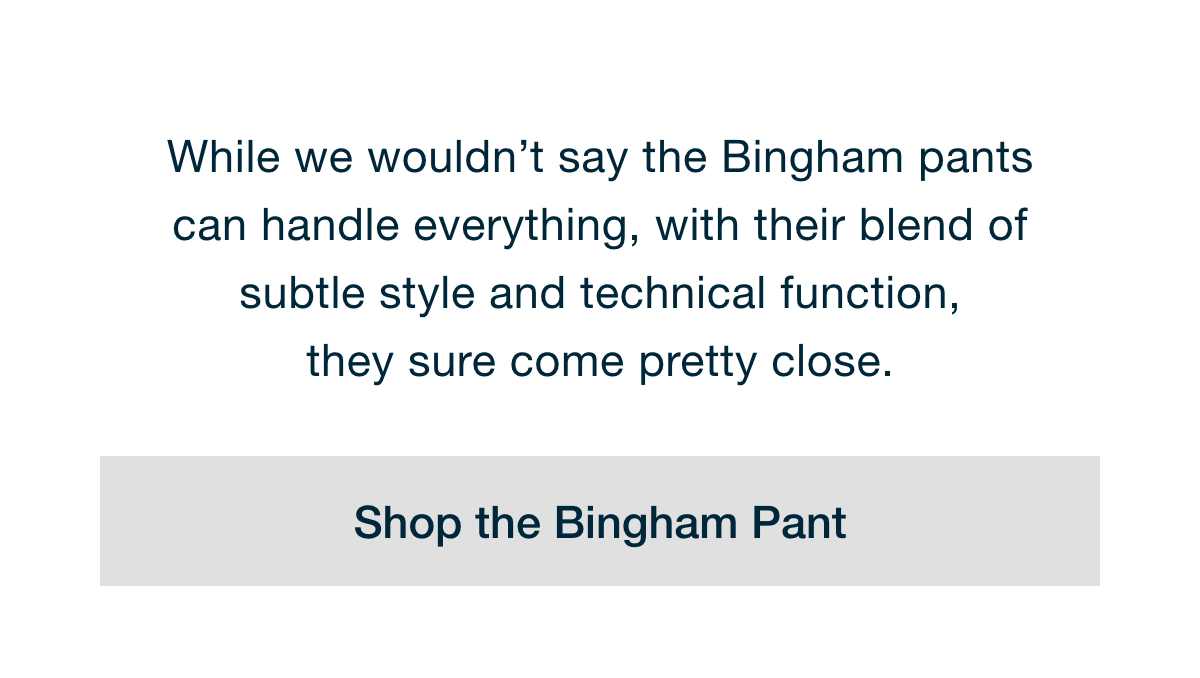 Shop The Bingham Pant