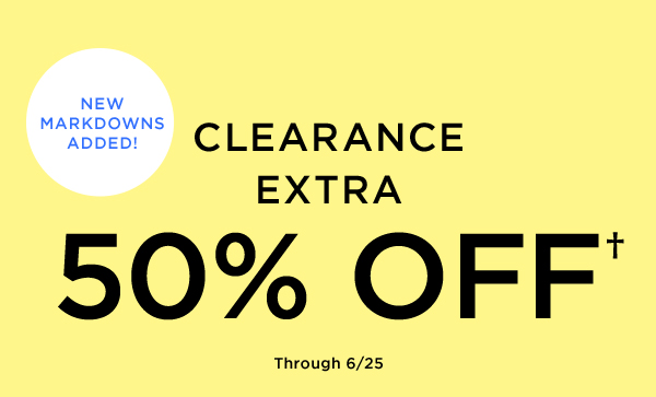 50% off Clearance 