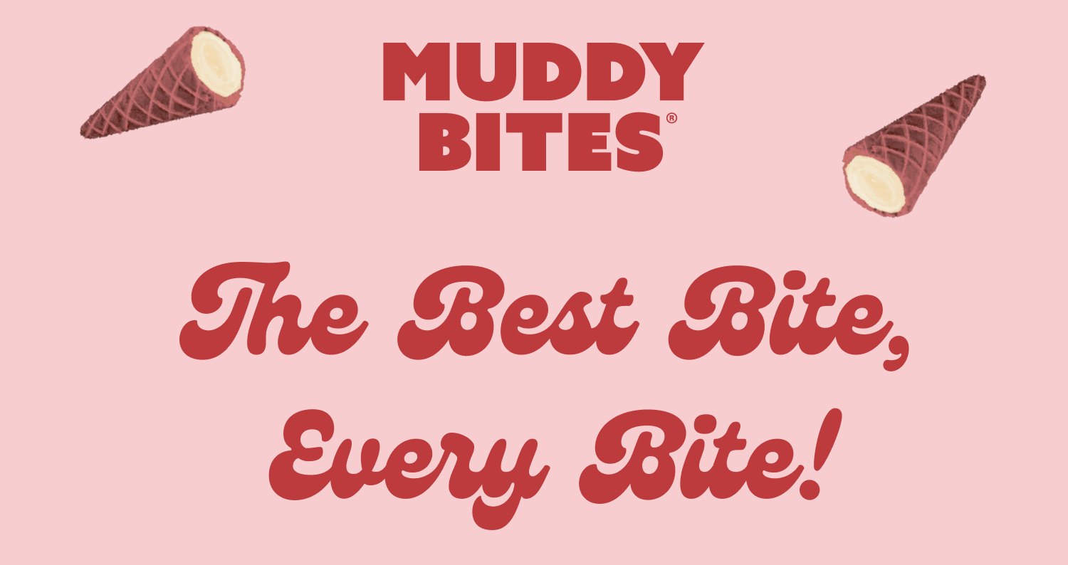 MUDDY BITES logo - the best bite, every bite!