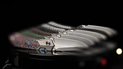 This Striking EDC Knife Combines Two Popular Locks Into One Convenient Package