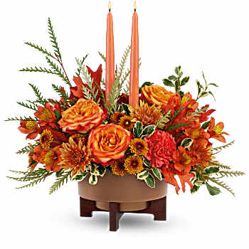 Teleflora's Fall Harvest Centerpiece