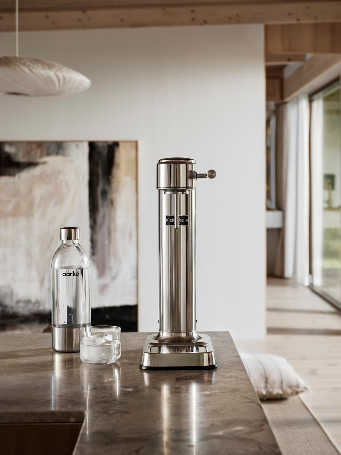 Carbonator 3 steel and bottle