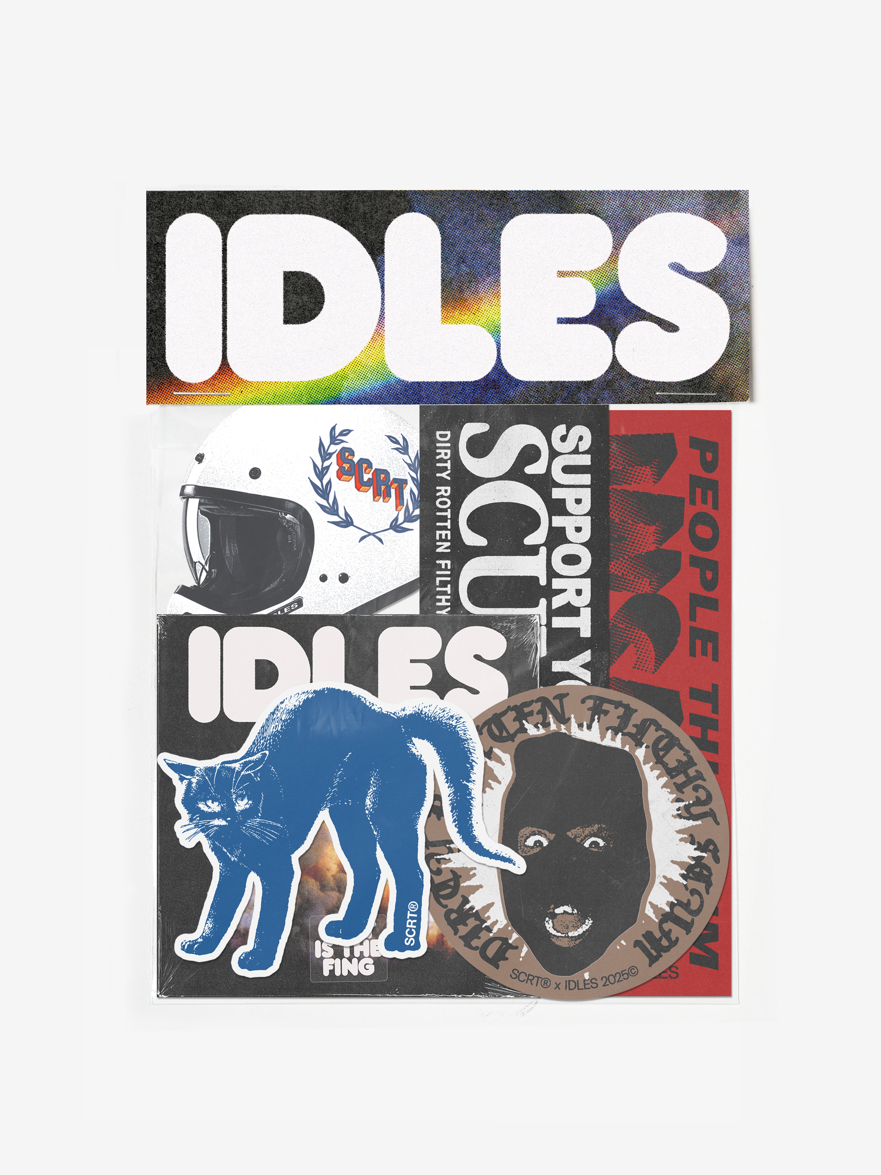 Image of IDLES Sticker Set