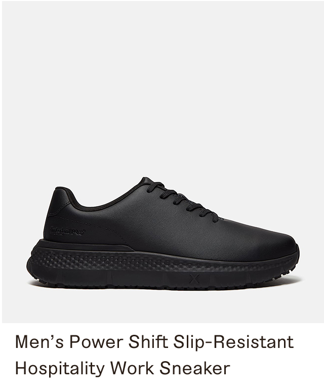 Men's Power Shift Slip-Resistant Hospitality Work Sneaker