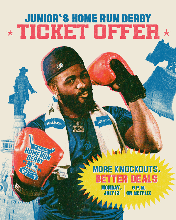 Score up to 50% Off Tickets Courtesy of Junior’s Homers on Monday | Watch 8:00pm on Netflix