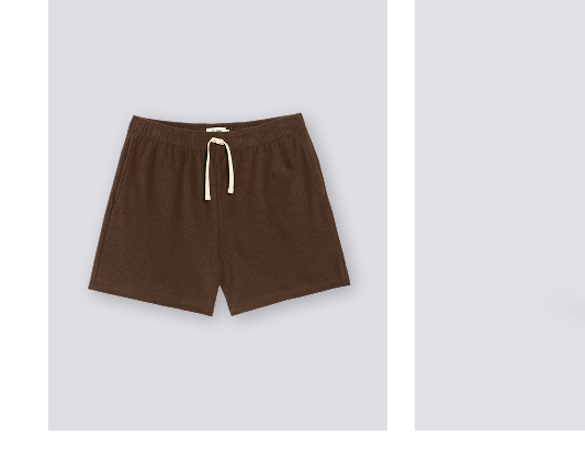 Walnut Terry Tour Short
