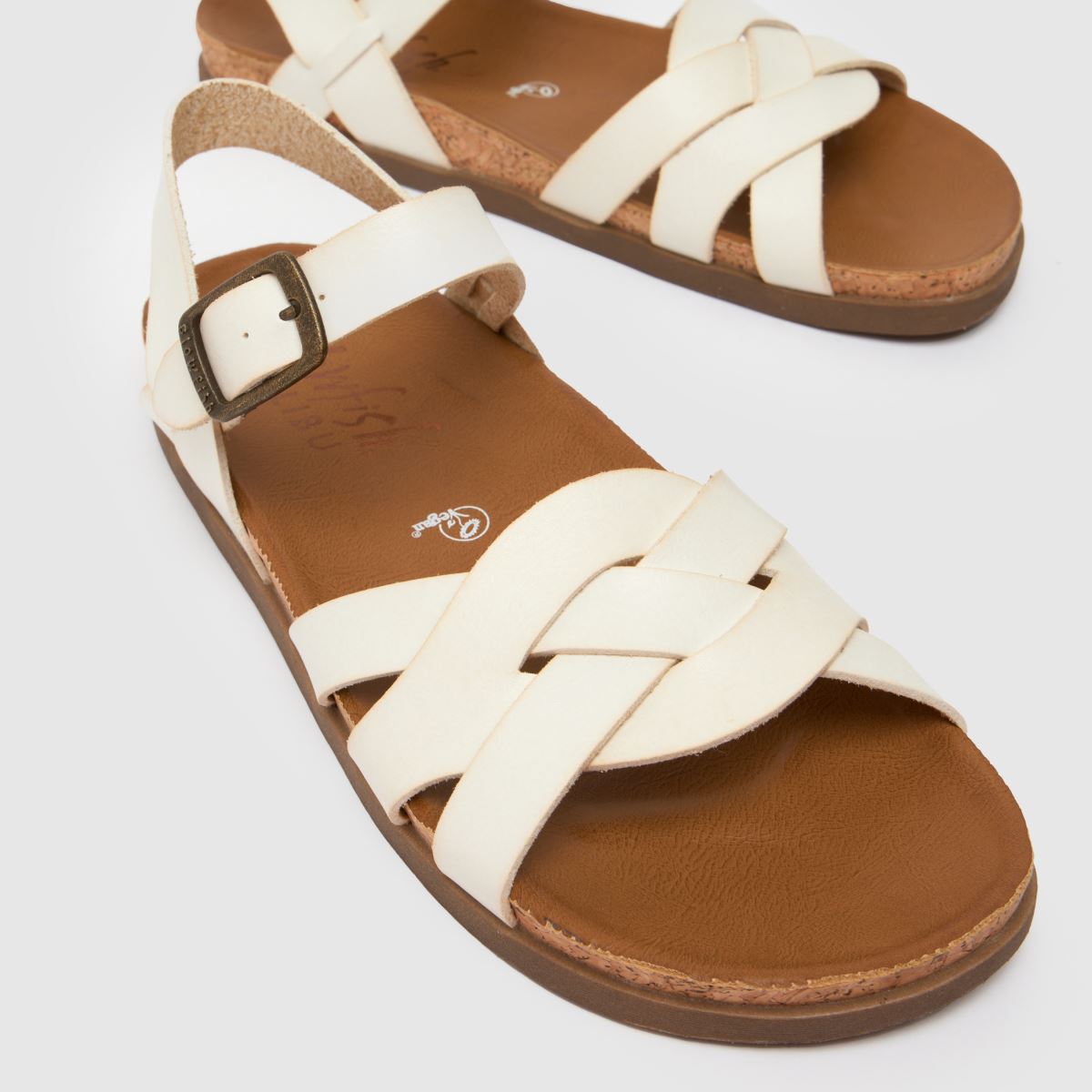 An image of white Blowfish Malibu sandals