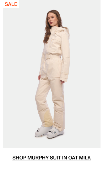 Shop Murphy Ski Suit in Oat Milk