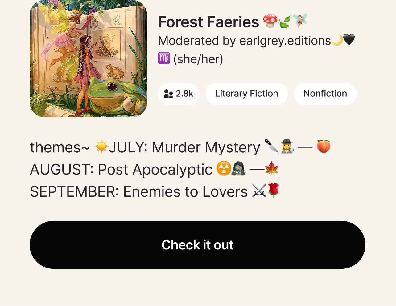 Forest Faeries 🍄🍃🧚🏻♀️