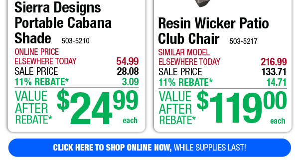 Resin Wicker Patio Club Chair - ONLY $119.00 After Rebate*!