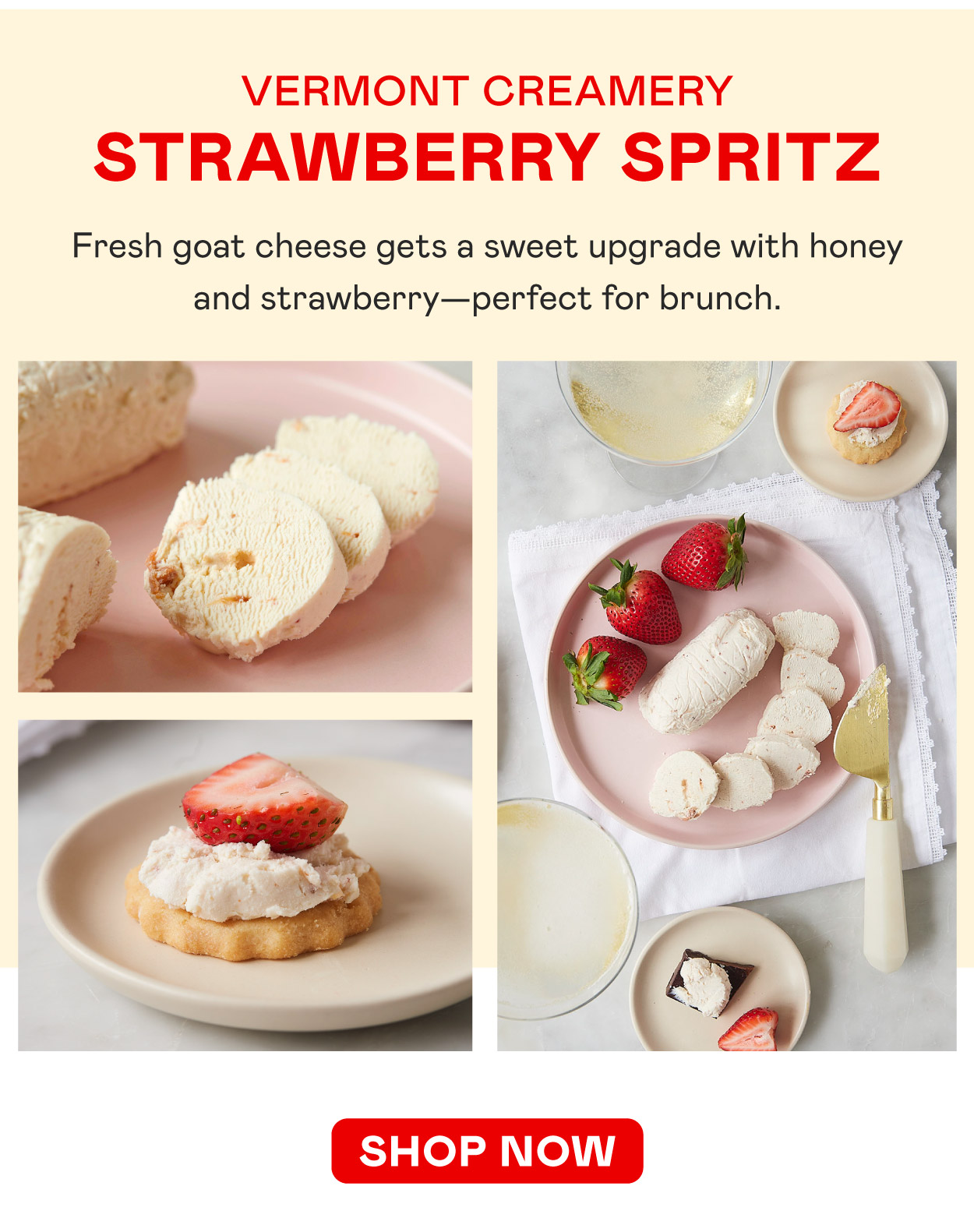 Vermont Creamery Strawberry Spritz