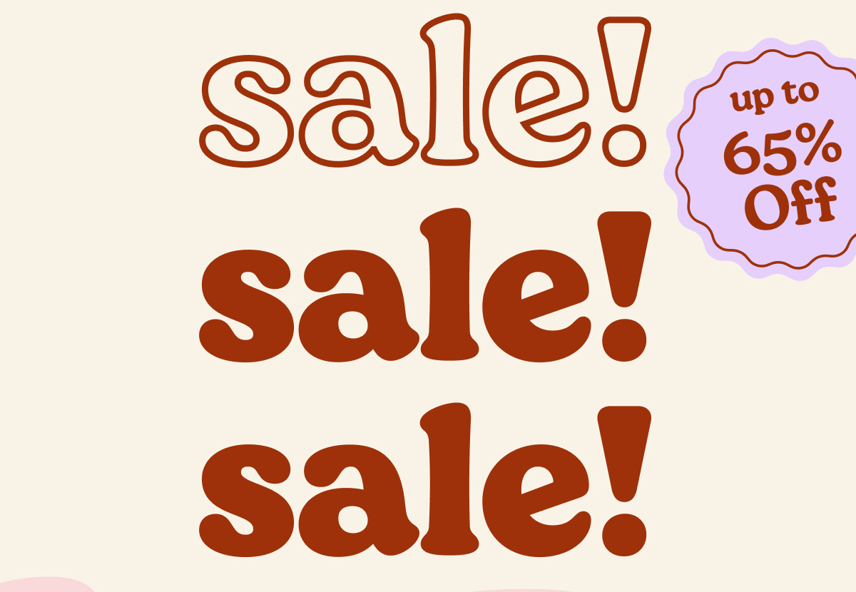 Surprise! More of your absolute favorite prints just joined the party at 50% off — shop now before they disappear! Shop New to Sale. While supplies last. All sales final.