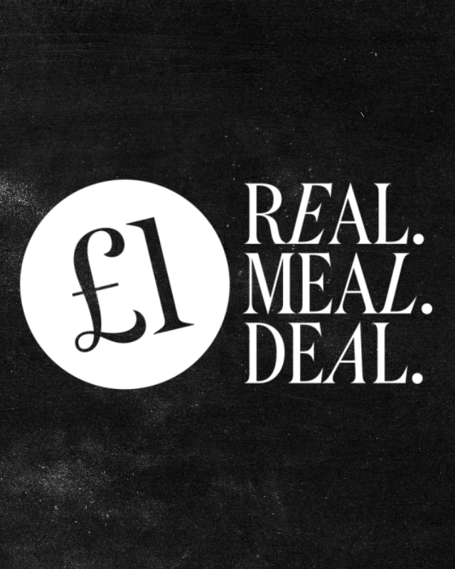 £1 REAL MEAL DEAL GIF