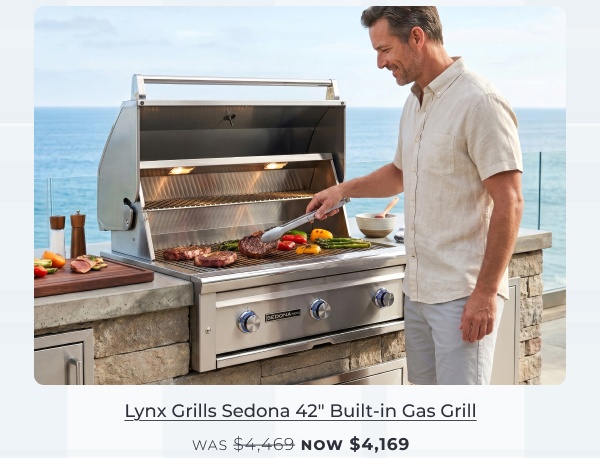Lynx Grills Sedona 42in Built-in Gas Grill
