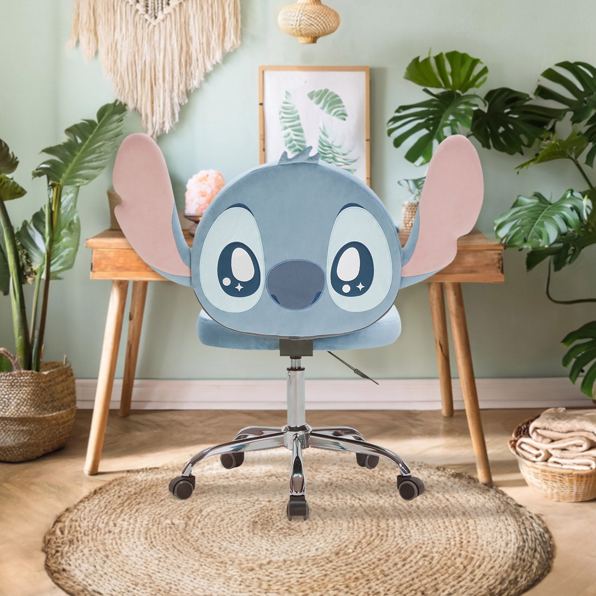 Stitch and Angel Vanity Swivel Chairs