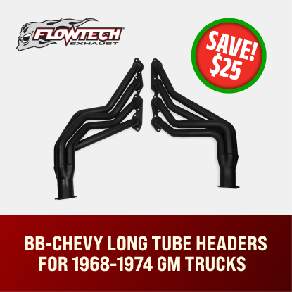 BB-Chevy Long Tube Headers for 1968-1974 GM Trucks