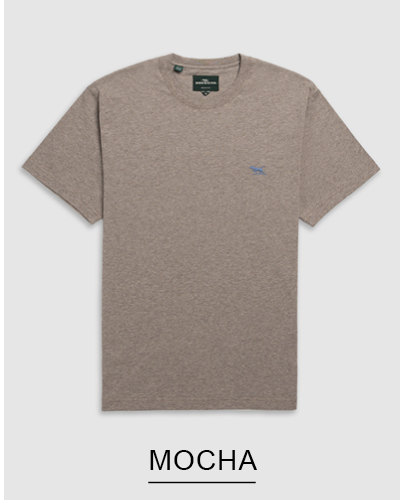Shop The Gunn Sports Fit Tee 2.0, Mocha online and instore at Rodd & Gunn