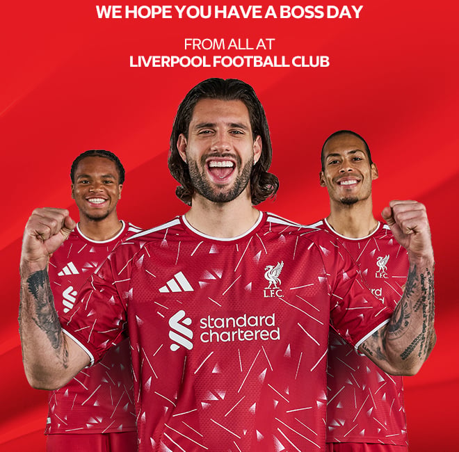 We hope you have an awesome day! From all of us at Liverpool Football Club