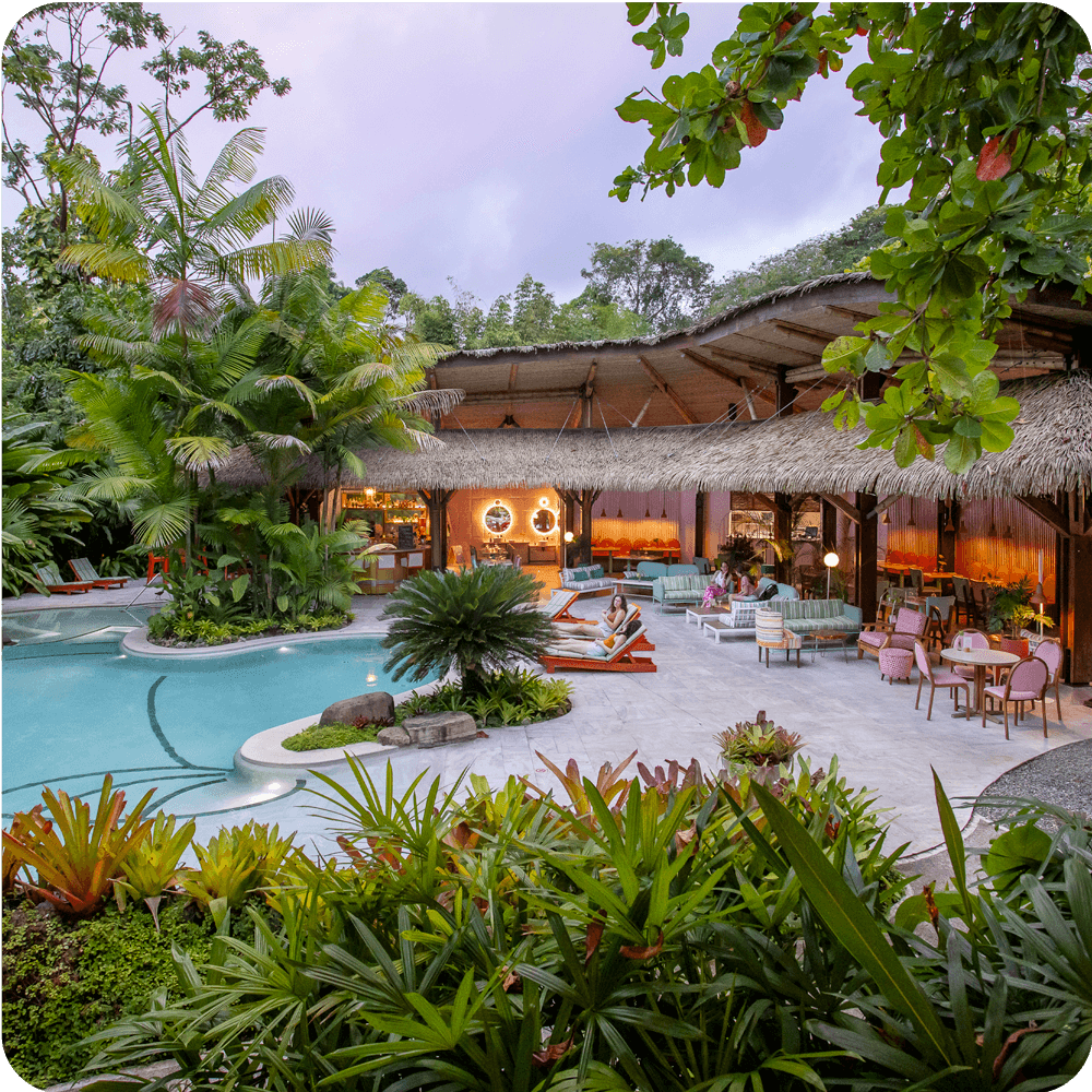 Pool at Hotel Aguas Claras
