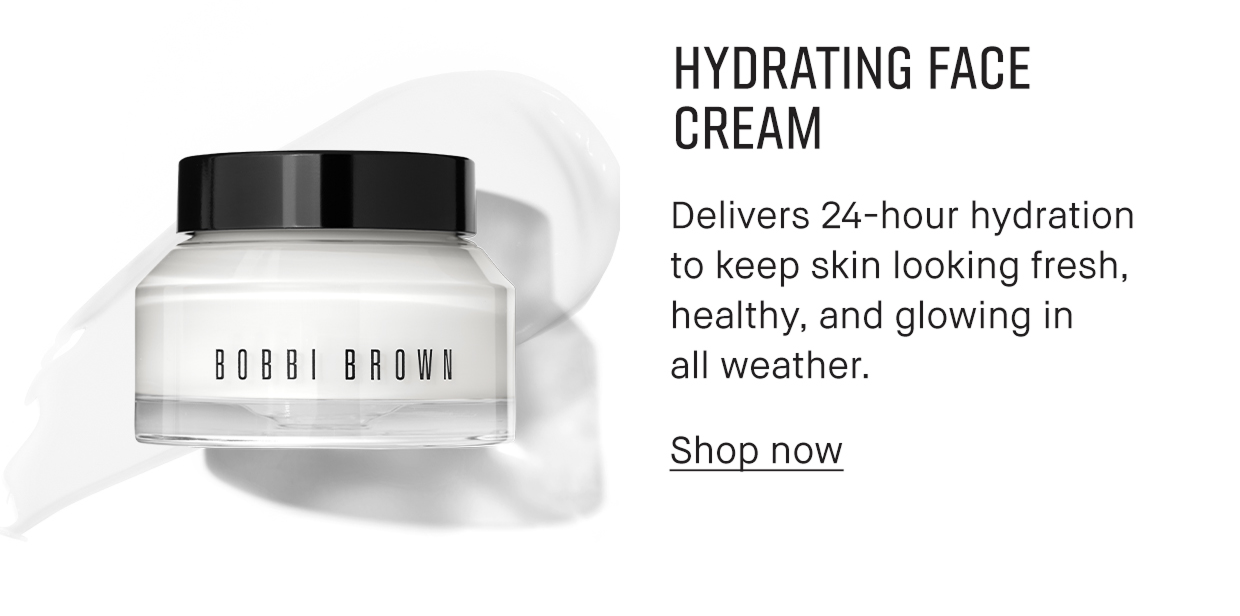 HYDRATING FACE CREAM | Delivers 24-hour hydration to keep skin looking fresh, healthy, and glowing in all weather. | Shop now