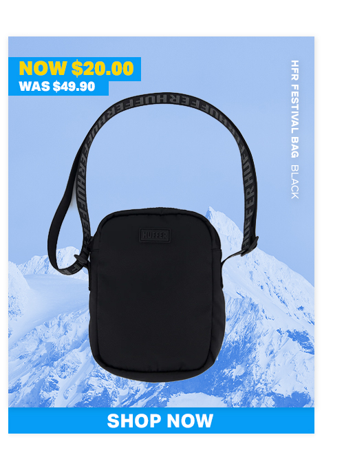 HFR FESTIVAL BAG BLACK