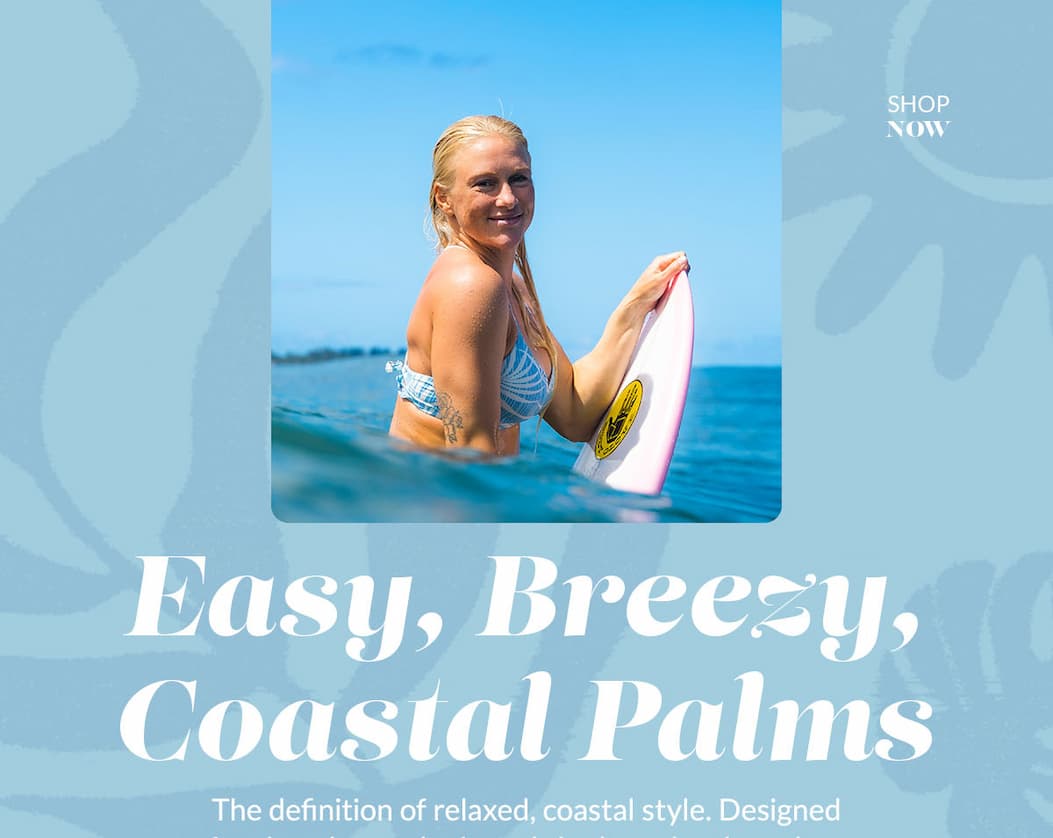 Breezy Palms Swim Collection