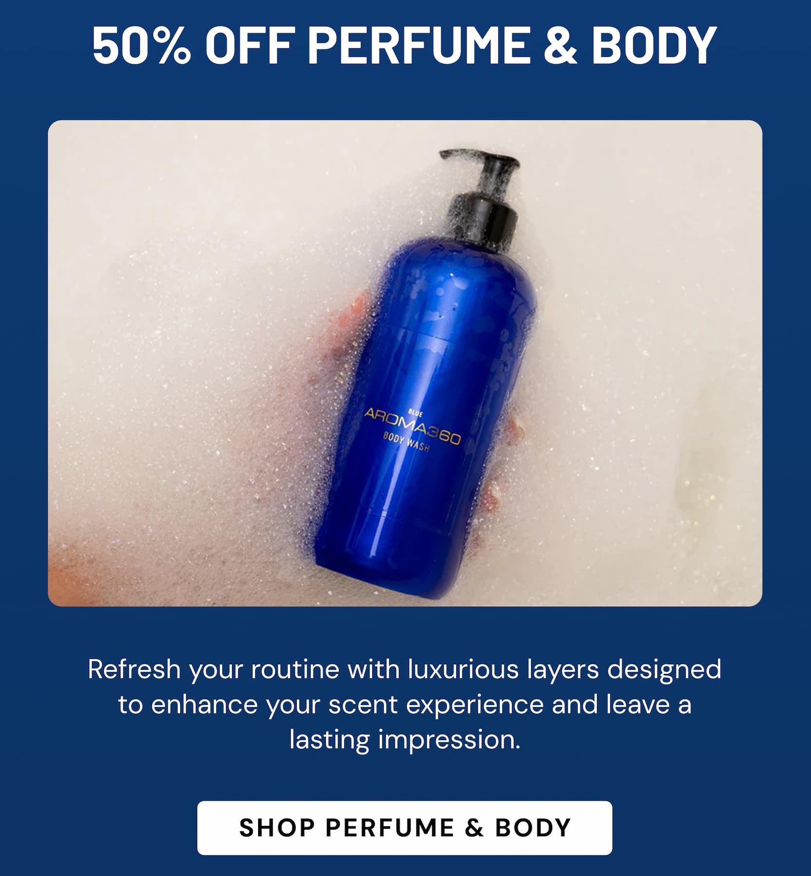 50% OFF PERFUME & BODY