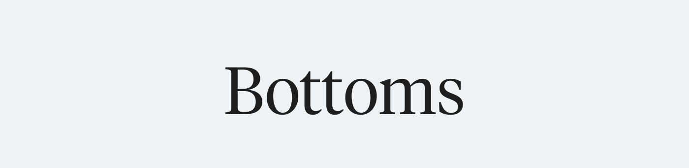 Bottoms
