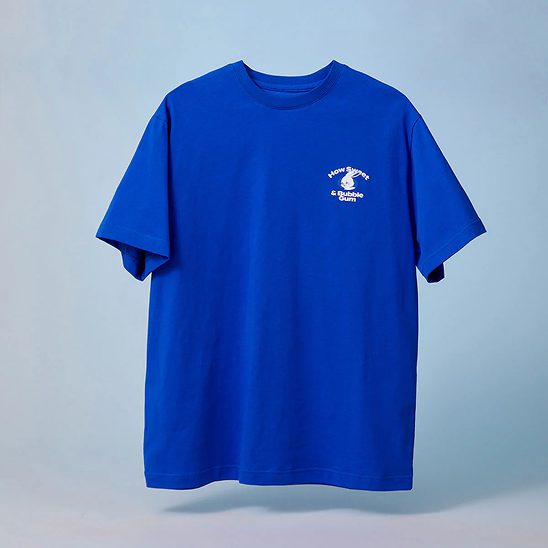 NewJeans How Sweet T-Shirt Blue BUNNIES