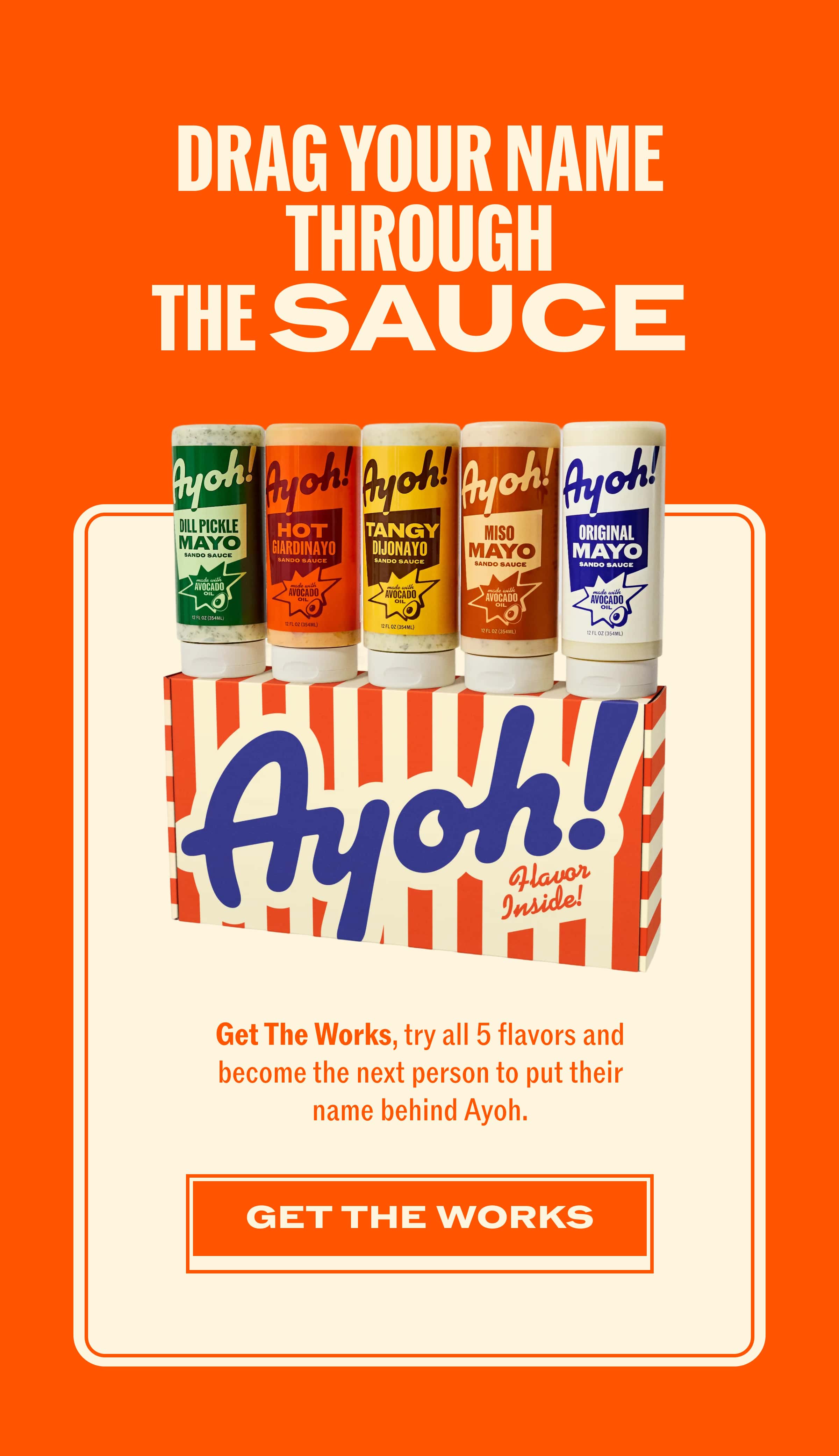 Drag Your Name Through The Sauce