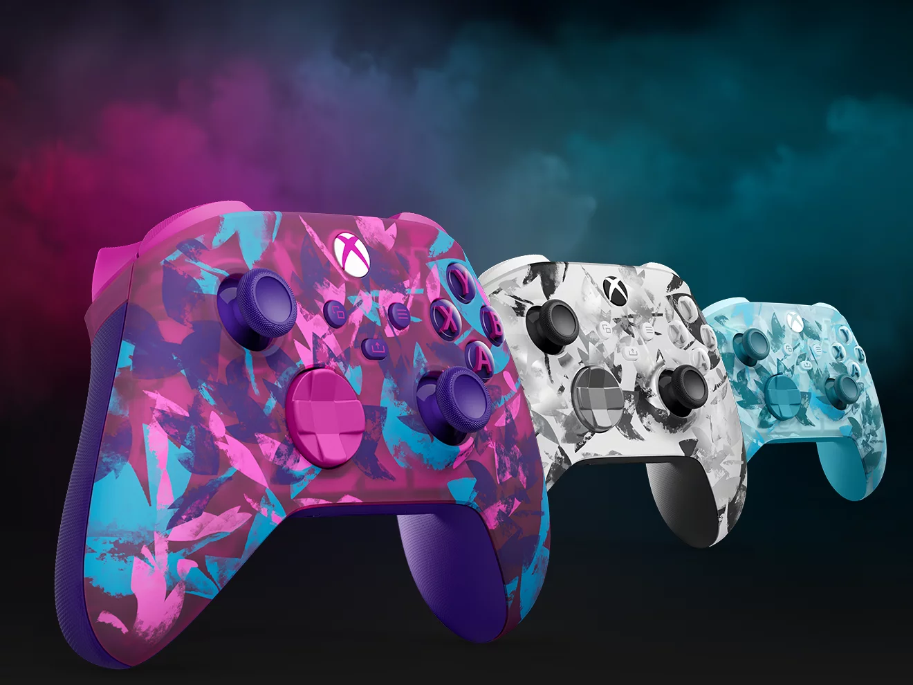 Xbox Wireless Controllers - Breaker Series Special Edition.