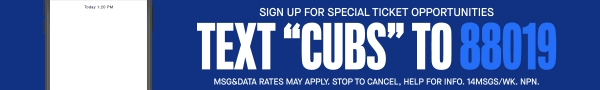 Text CUBS to 88019