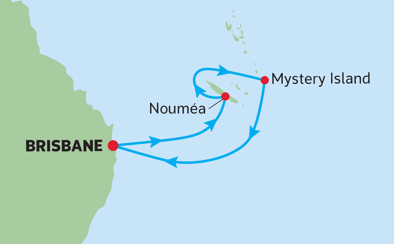 SOUTH PACIFIC ISLAND HOPPER MAP