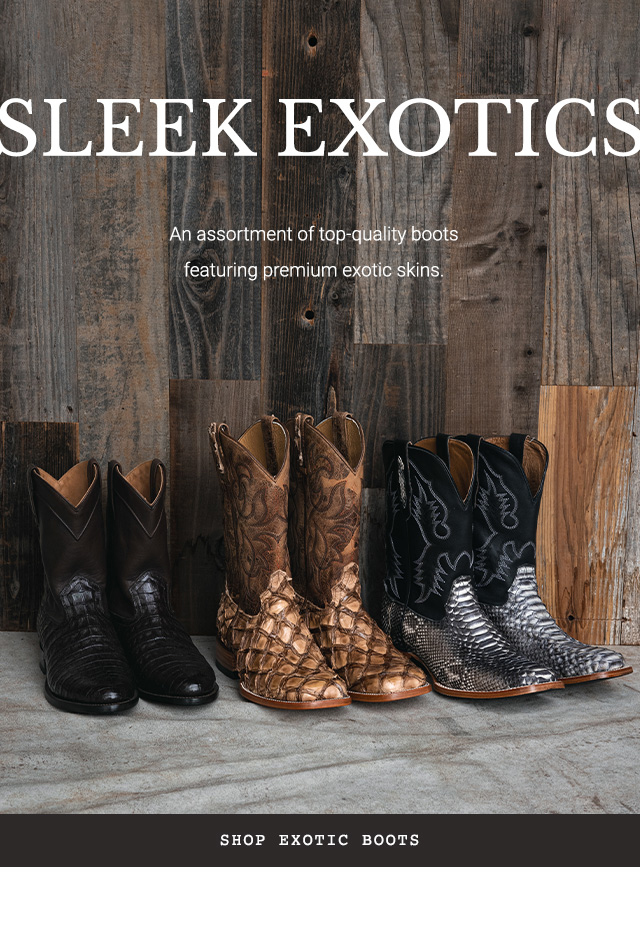 Boots & Apparel - Shop Now »