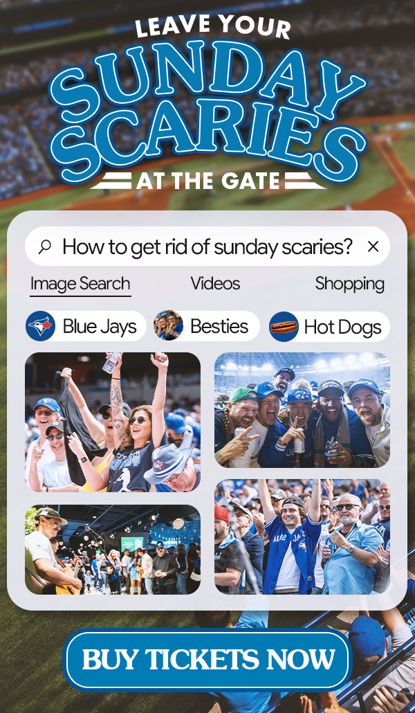 Leave your Sunday Scaries at the gate.