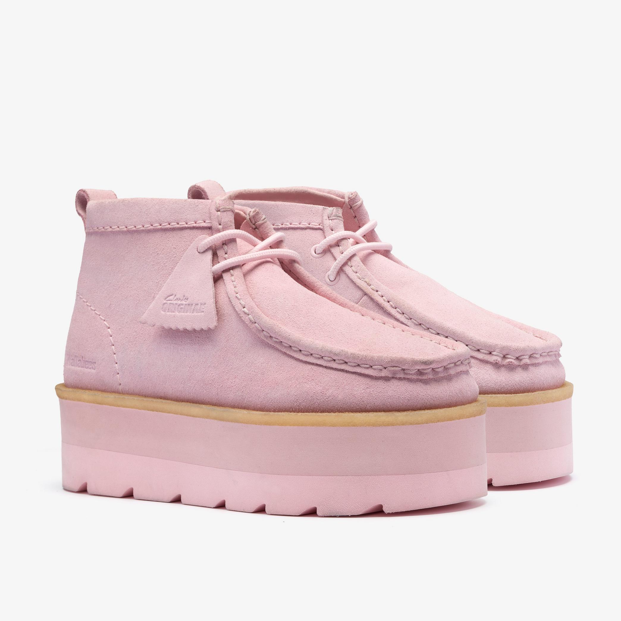Shop Meare WB ELVTD Light Pink Suede