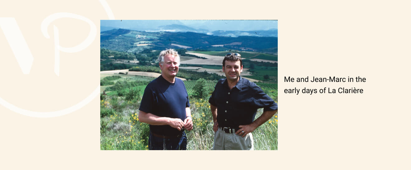 Jean-Marc in early days of La Clariere