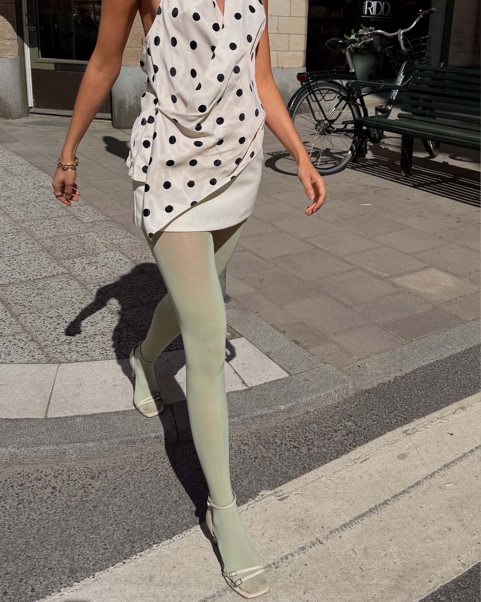 Olivia Premium Tights Mint