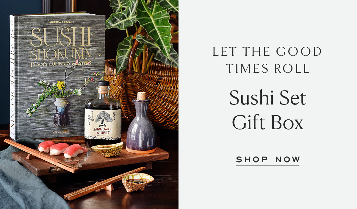 Let the Good Times Roll. Sushi Set Gift Box. Shop Now.