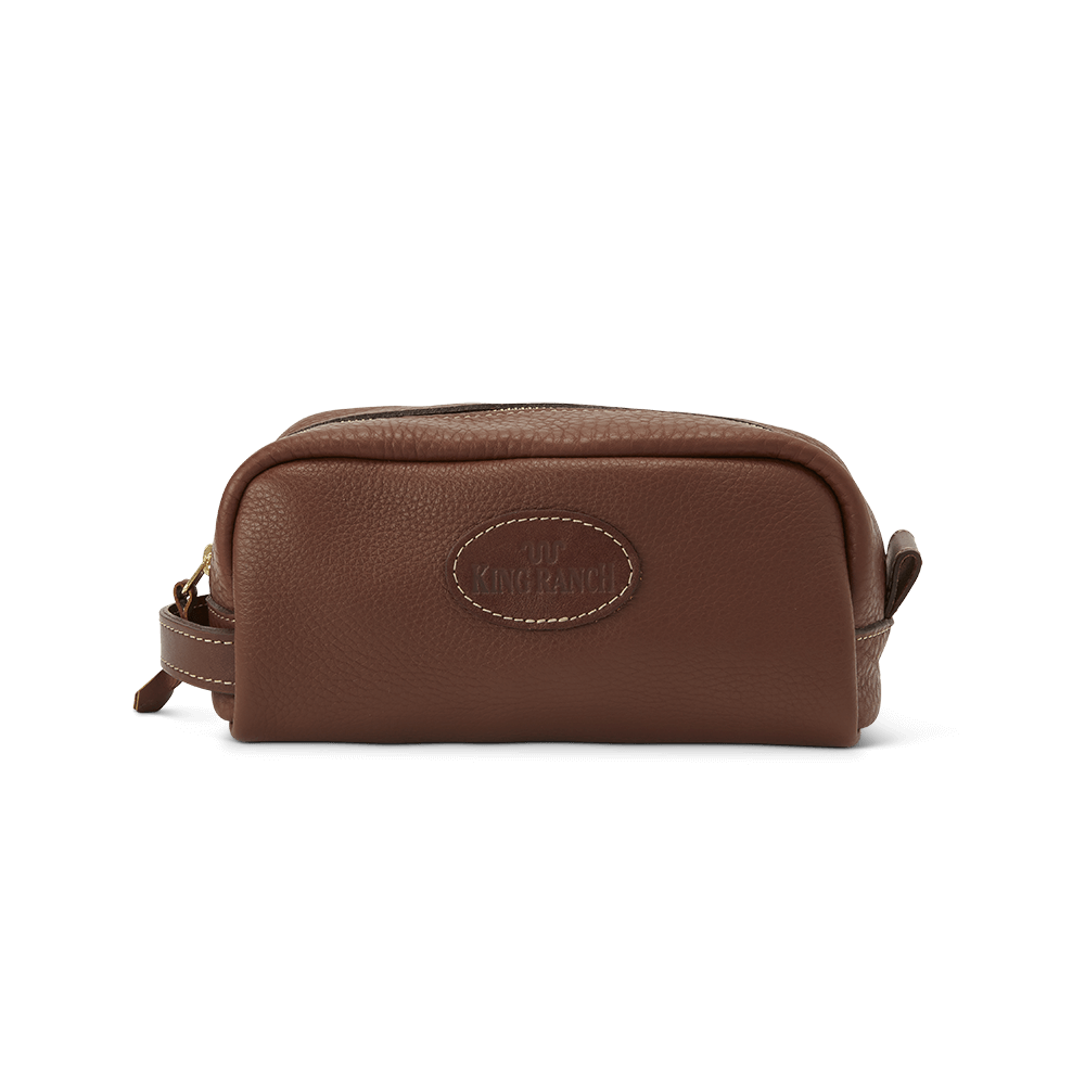 LEATHER CHAPARRAL DOPP KIT