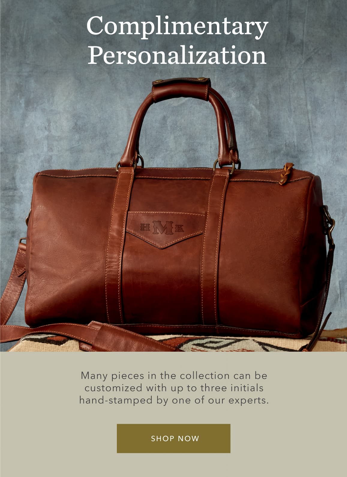 COMPLIMENTARY PERSONALIZATION
