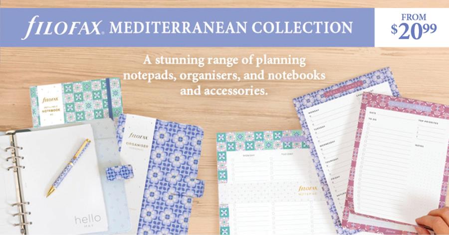 Shop Filofax Mediterranean Collection