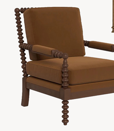 Nottingham Spice Performance Velvet Chair