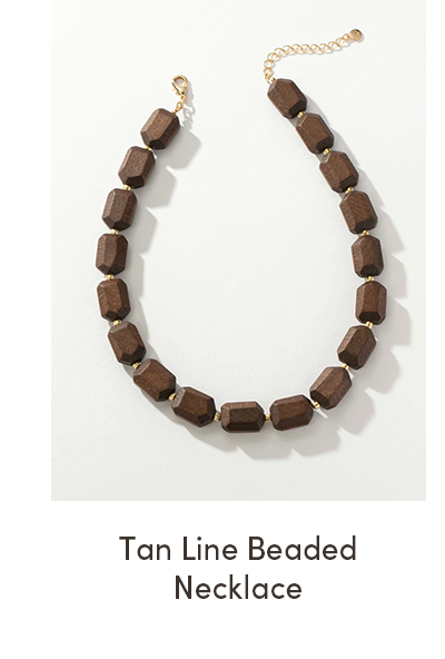 Tam Line Beaded Necklace