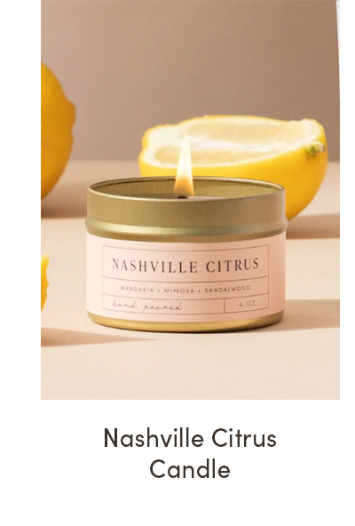 Nashville Citrus Candle
