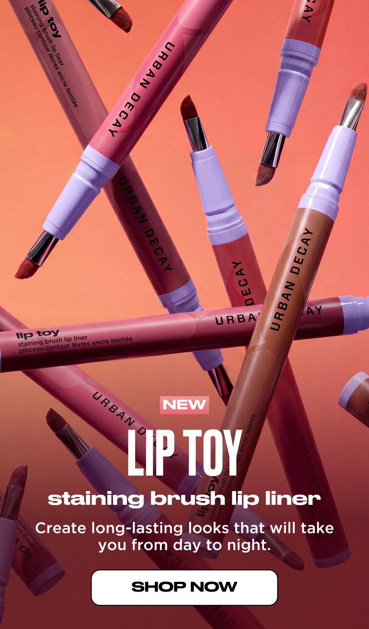 staining brush lip liner