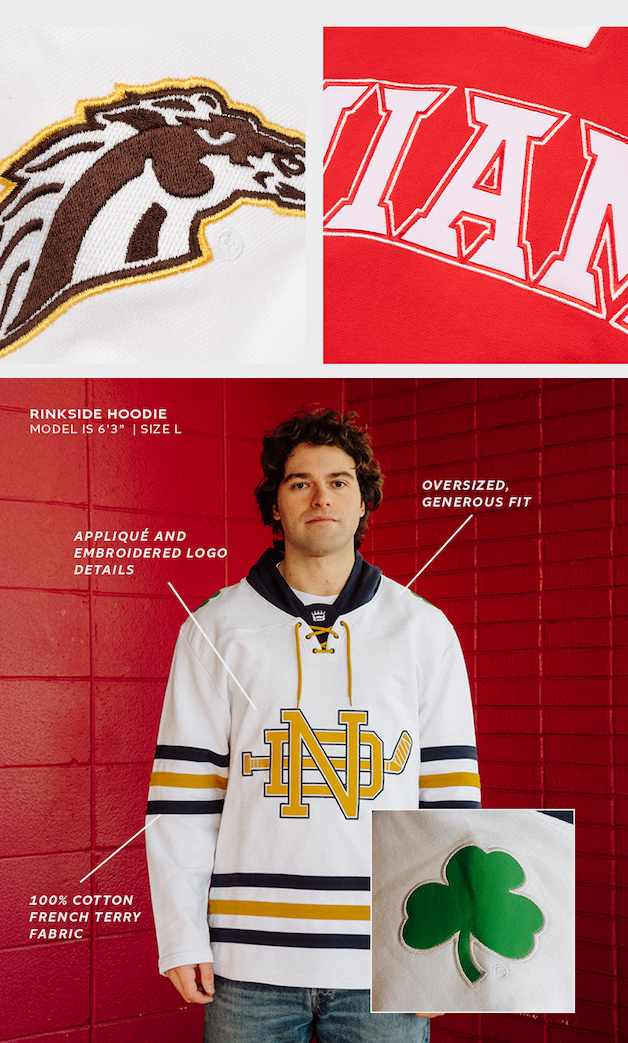 Shop new Rinkside Hoodies!