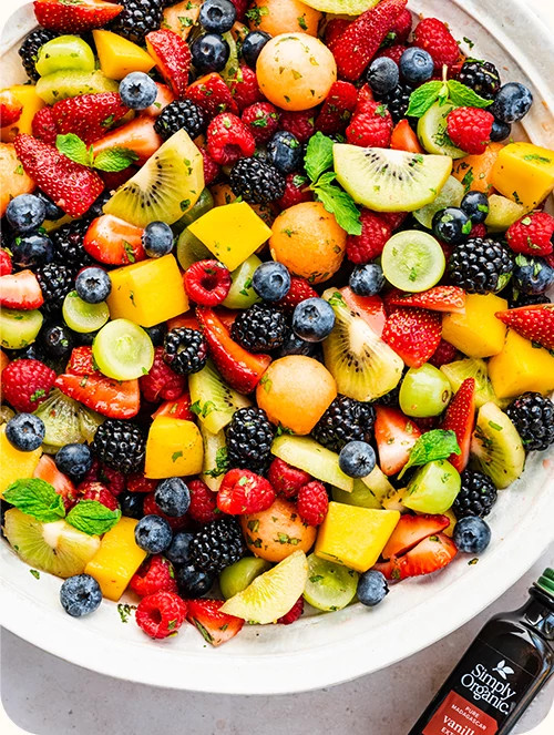 Vanilla Fruit Salad Recipe