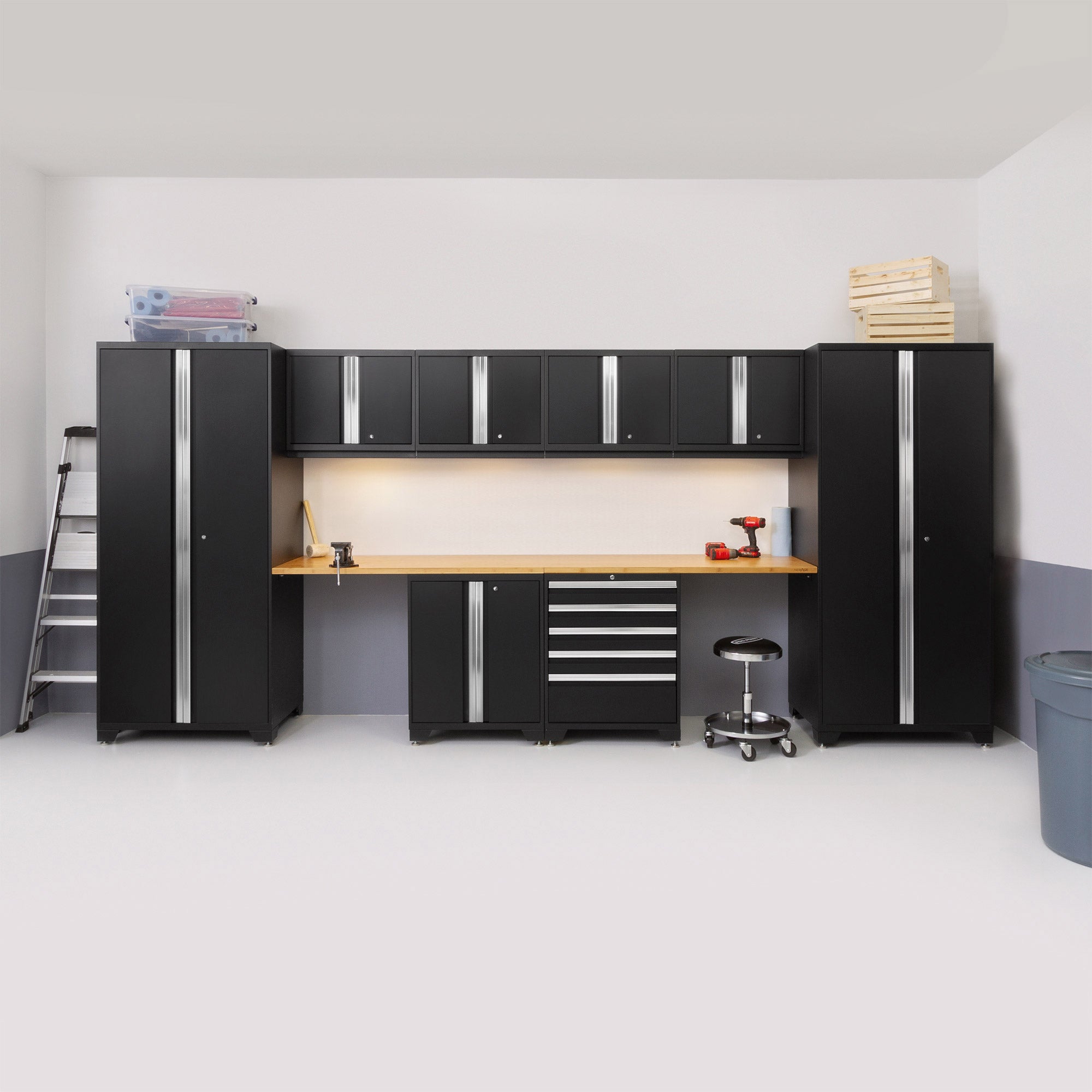 NewAge Products Pro 3.0 Series Storage Cabinet 10-Piece Set
